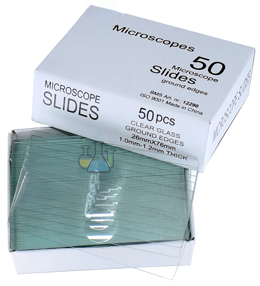 Microscope 50 Slides with a Depression